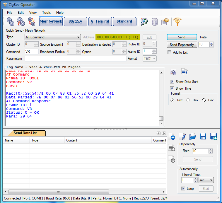 Com port toolkit. ZIGBEE Mesh. Operator приложение. ZIGBEE frame format. Developer Tools.